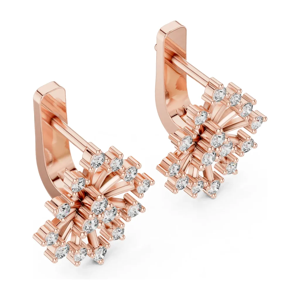 Starburst Diamond Earrings — photo 10