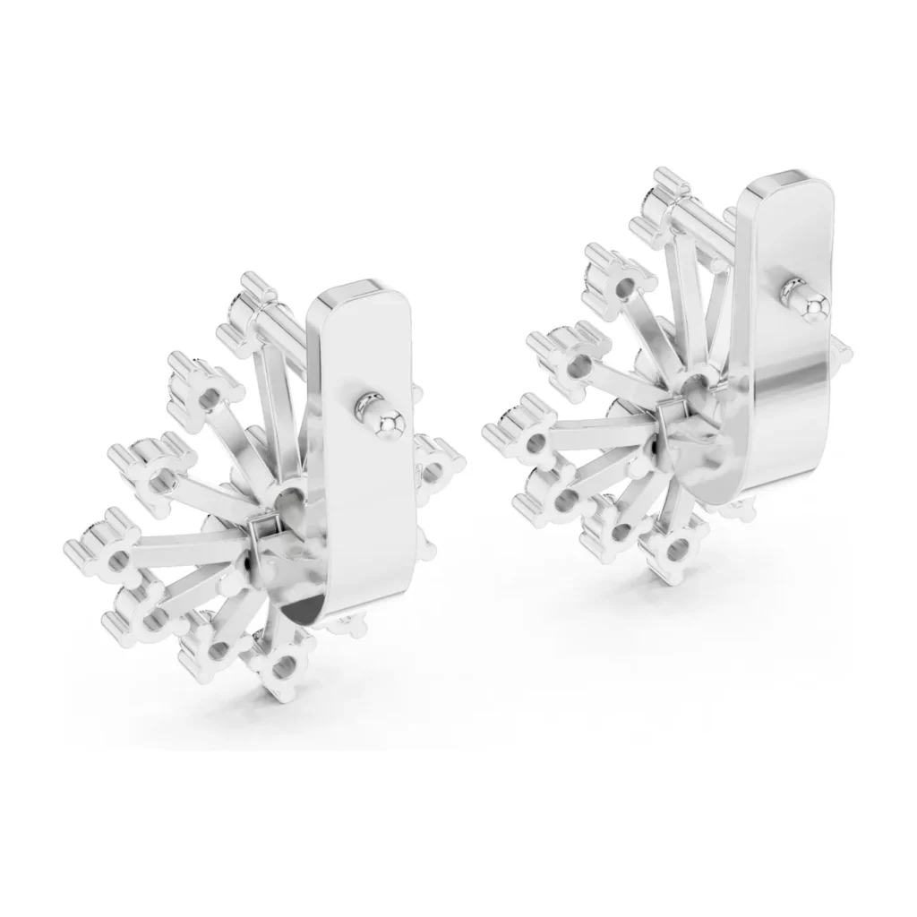 Starburst Diamond Earrings — photo 7
