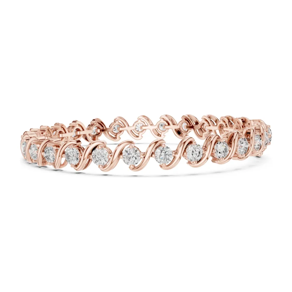 Zigzag Diamond Bracelet — photo 11