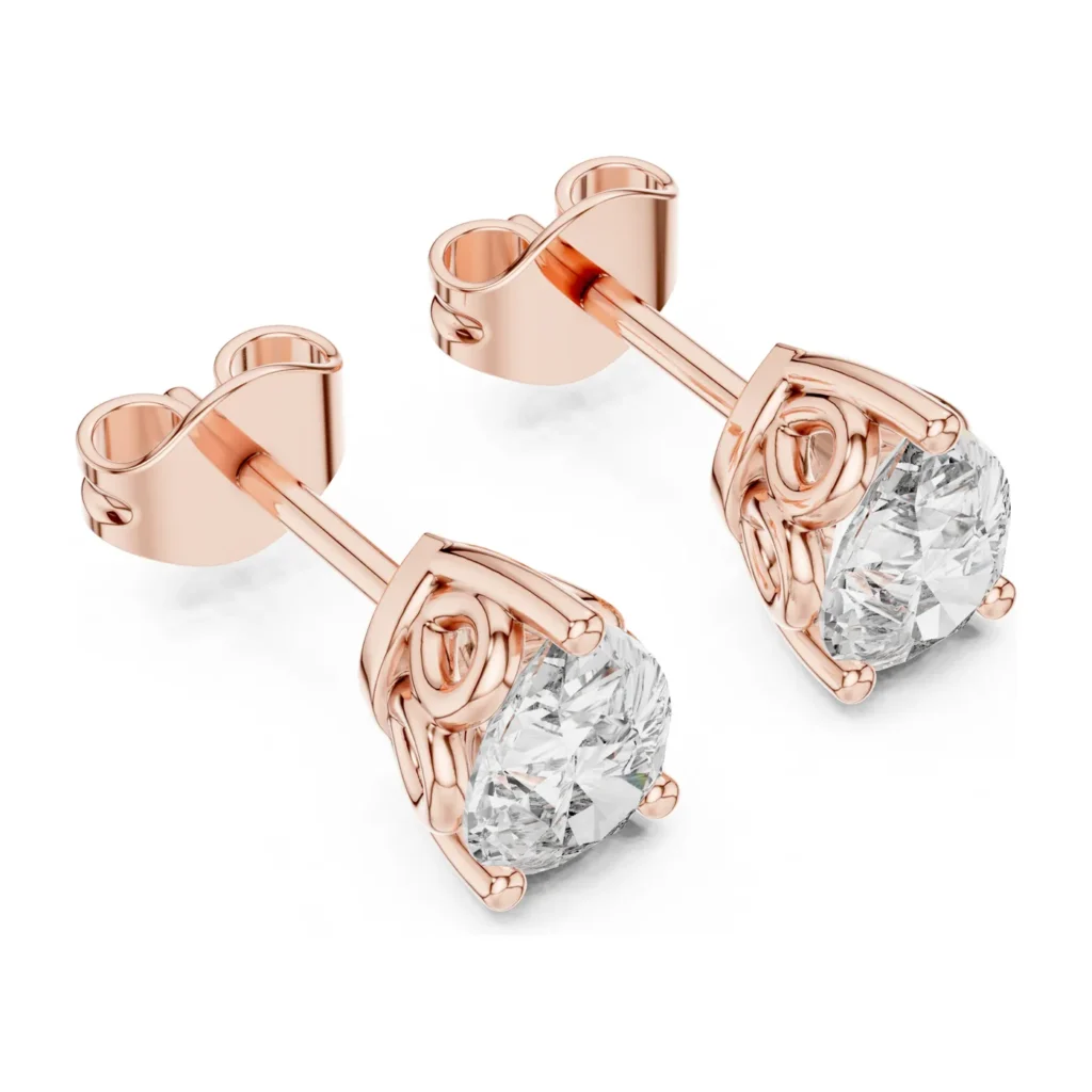 Pear Cluster Halo Studs — photo 10