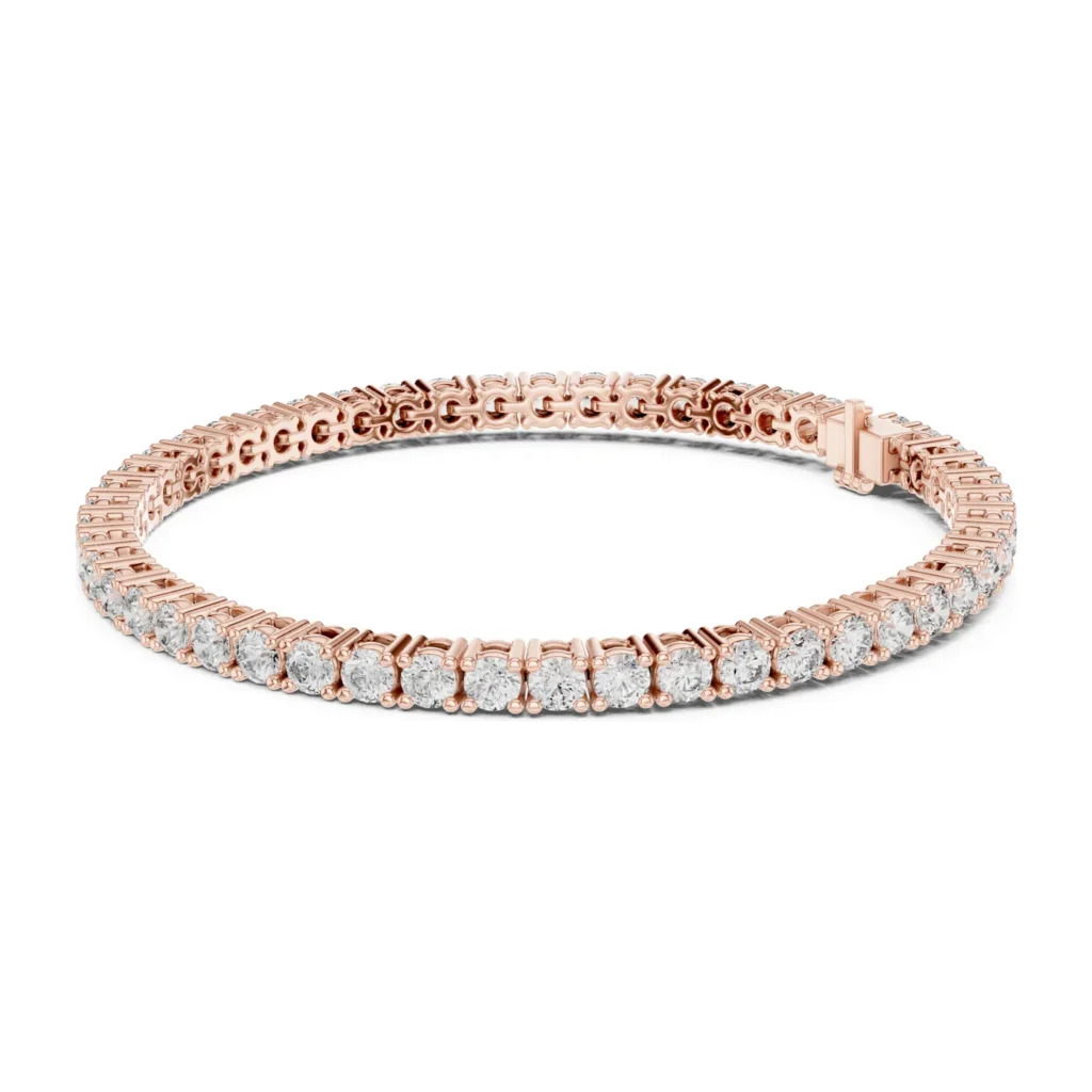 Petite Four-Prong Tennis Bracelet — photo 9
