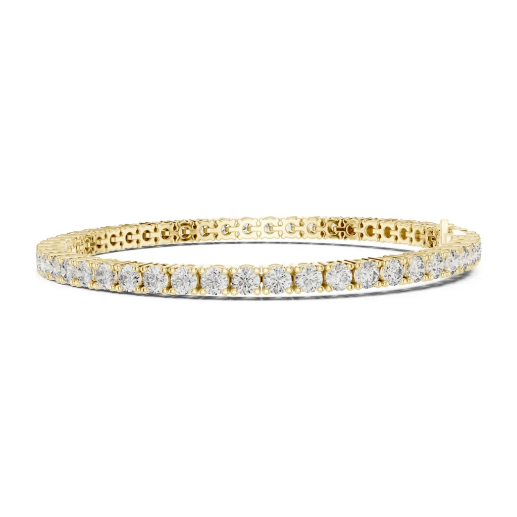 Petite Four-Prong Tennis Bracelet — photo 3