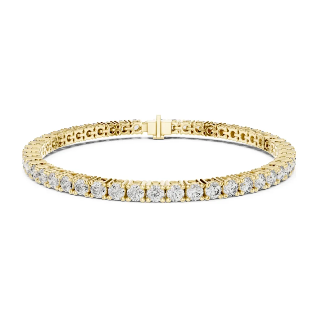 Petite Four-Prong Tennis Bracelet — photo 4