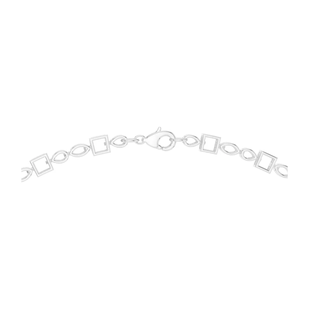Cluster Diamond Collar Necklace — photo 8
