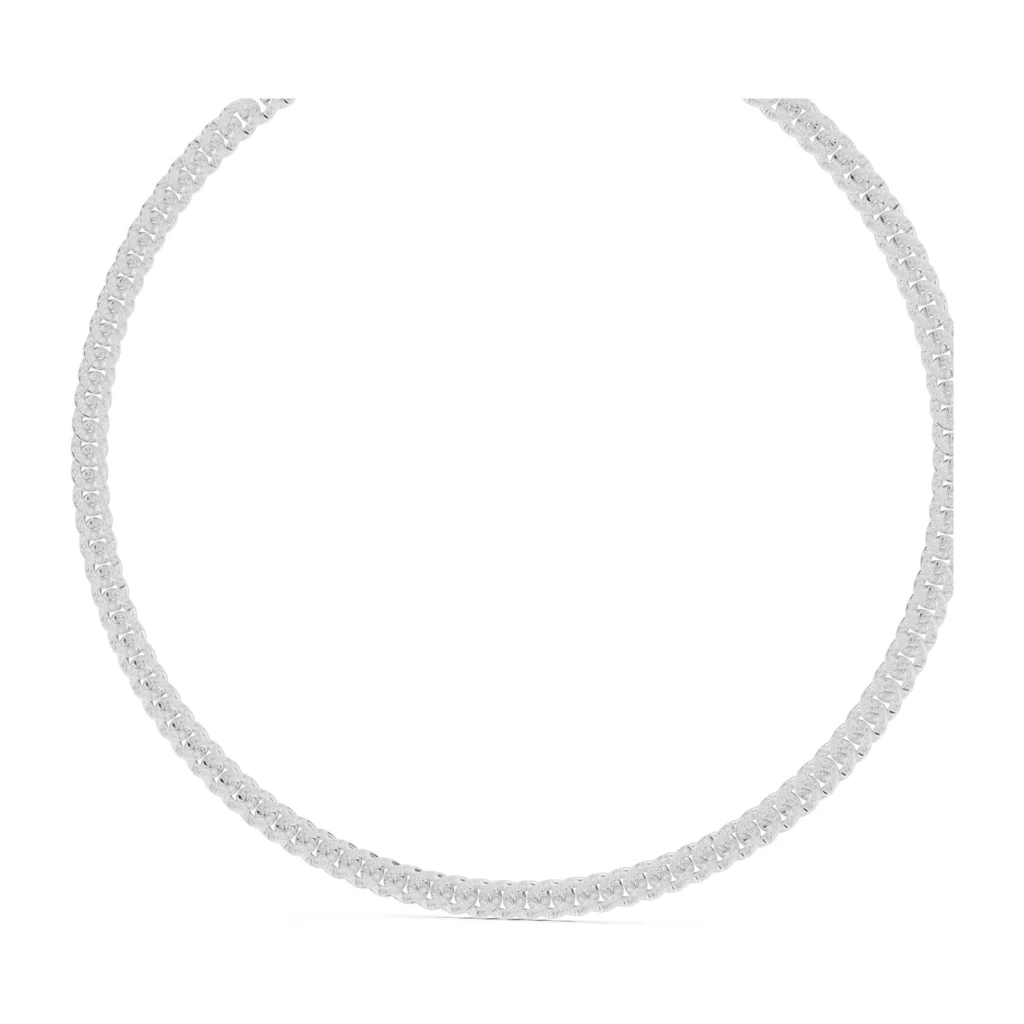 Wide Diamond Collar Necklace — photo 5