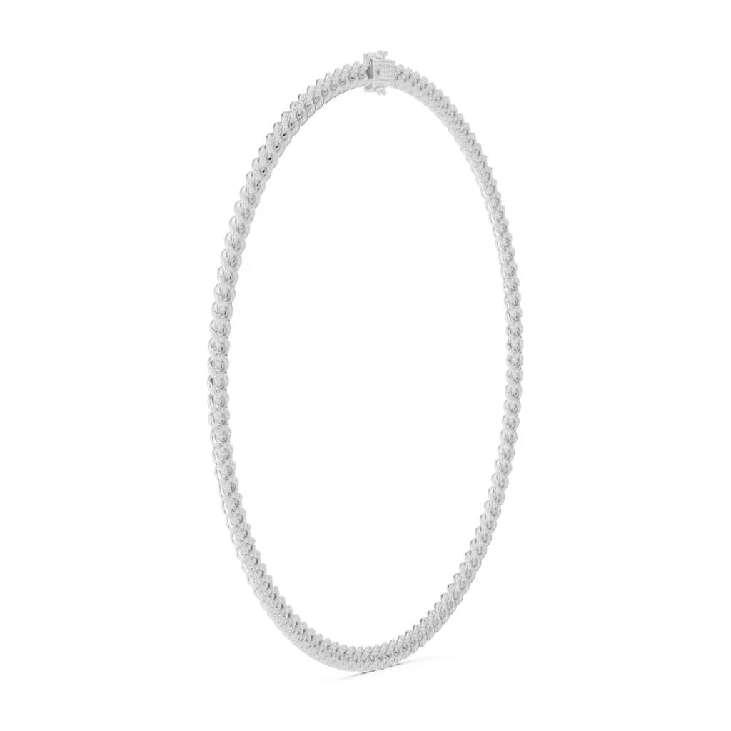 Wide Diamond Collar Necklace — photo 7