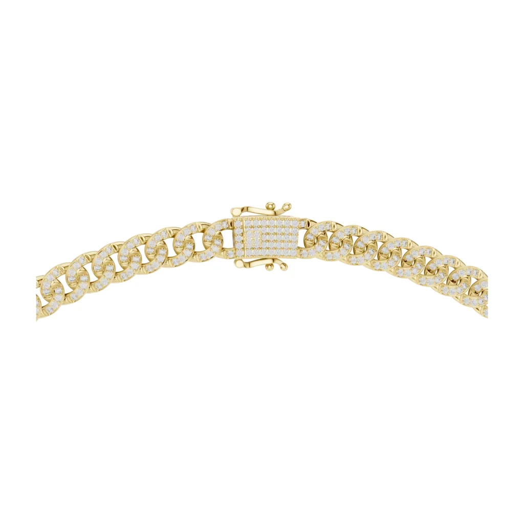 Wide Diamond Collar Necklace — photo 4