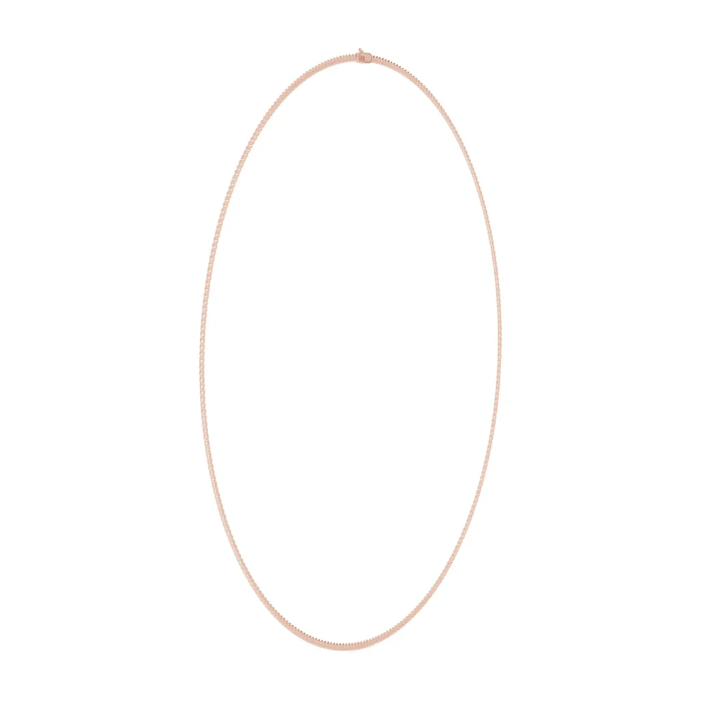Petite Diamond Tennis Necklace — photo 11