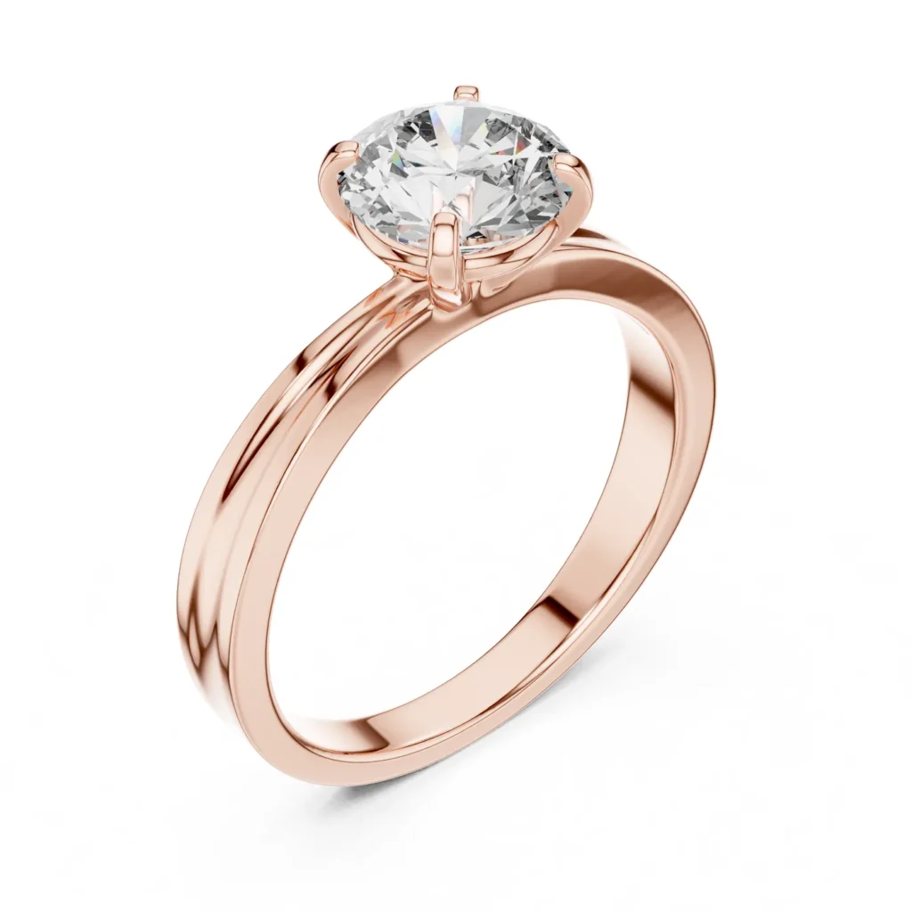 Classic Solitaire Engagement Ring — photo 10