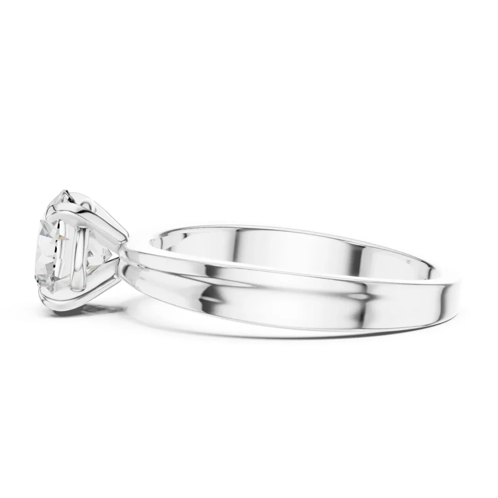 Classic Solitaire Engagement Ring — photo 7