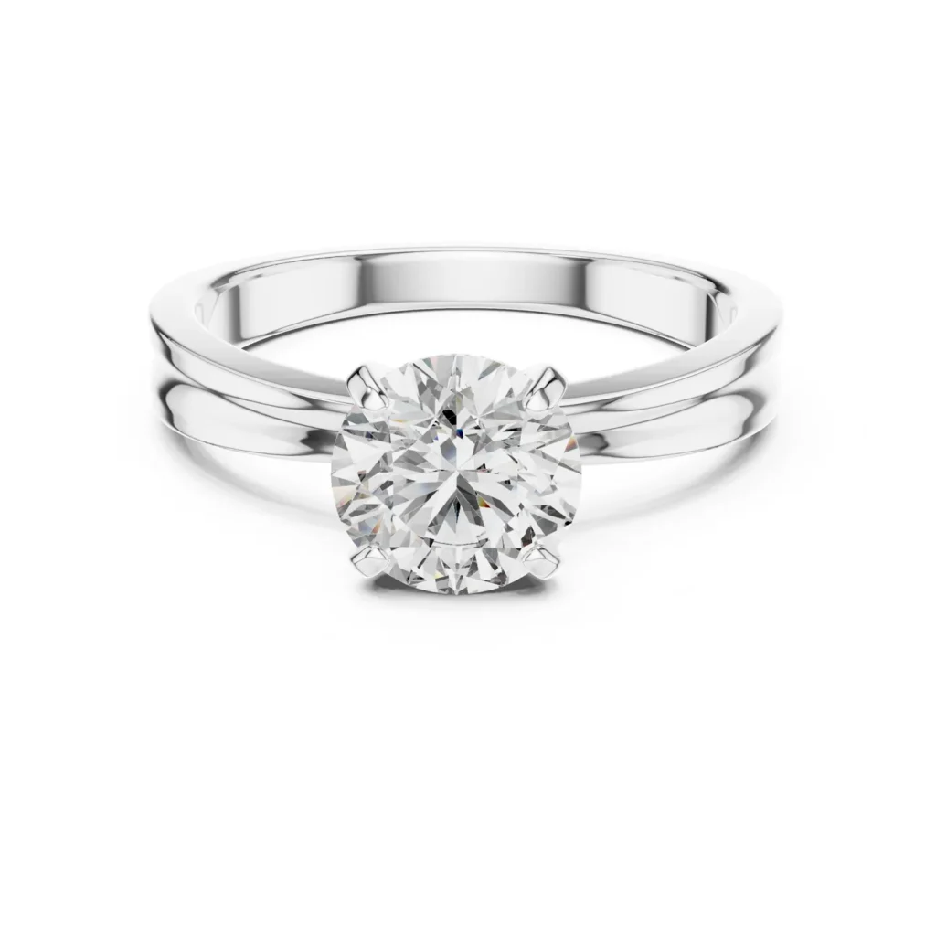 Classic Solitaire Engagement Ring — photo 8