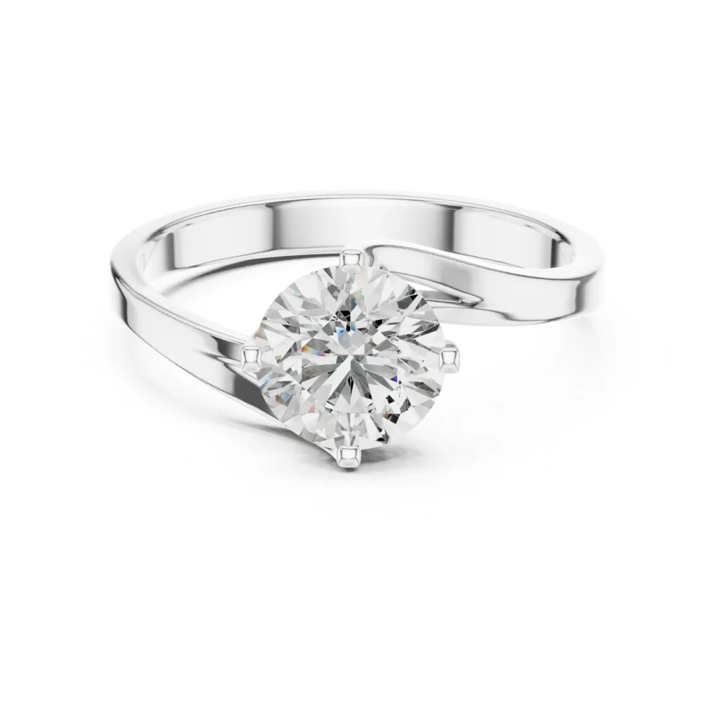 Trellis Solitaire Ring — photo 8