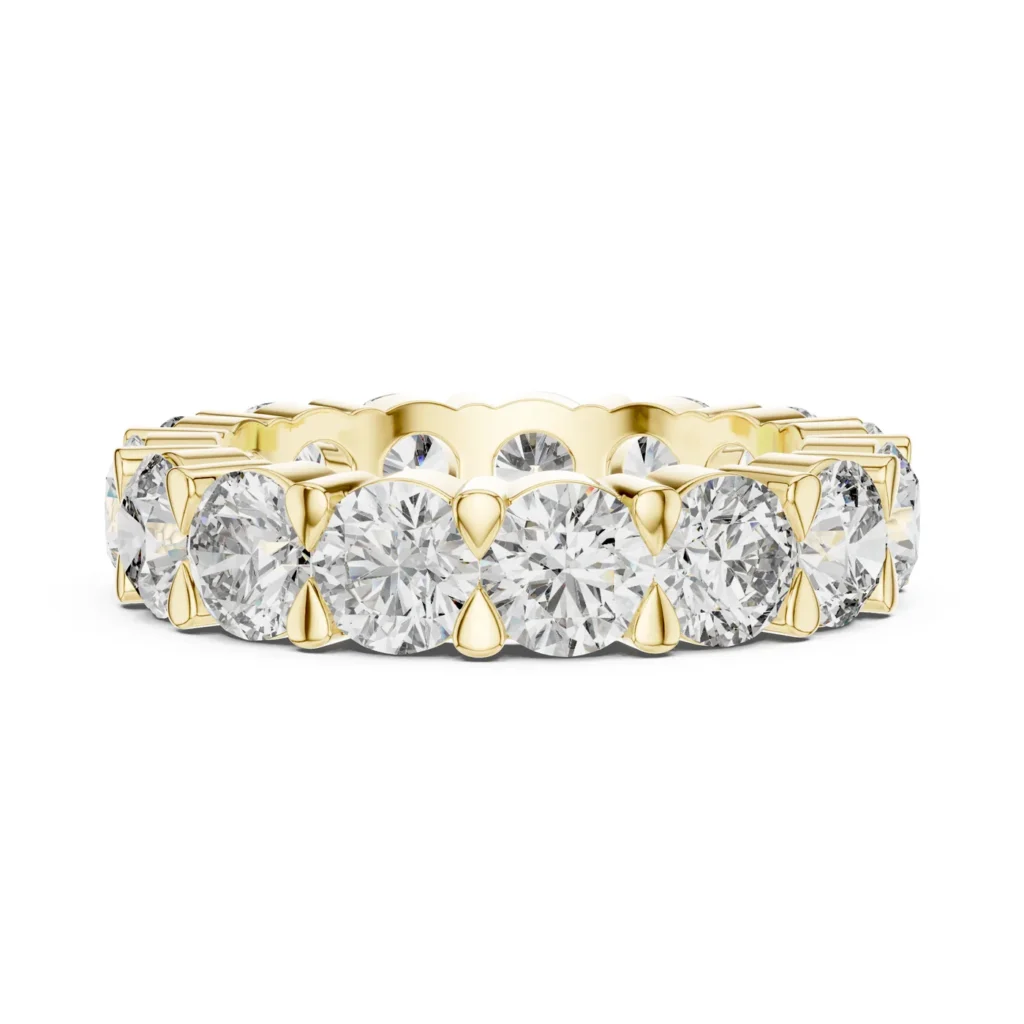 Round Diamond Eternity Band — photo 3