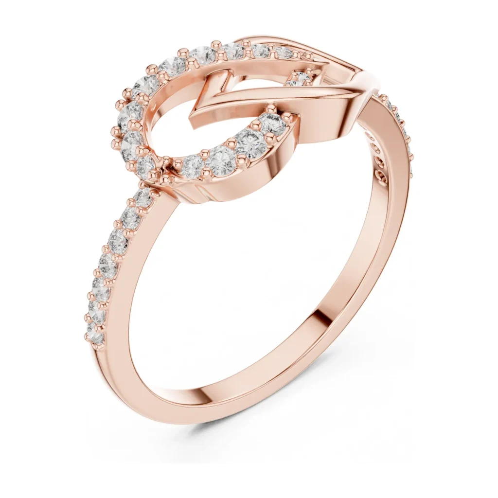 Pavé Open Loop Fashion Ring — photo 10