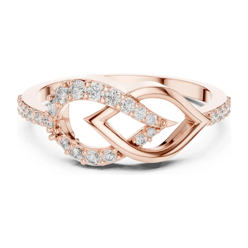 Pavé Open Loop Fashion Ring — photo 12