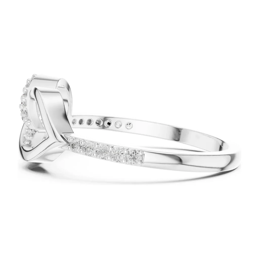 Pavé Open Loop Fashion Ring — photo 7