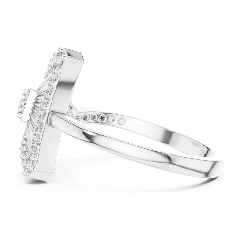 Pavé Sunray Crown Ring — photo 7